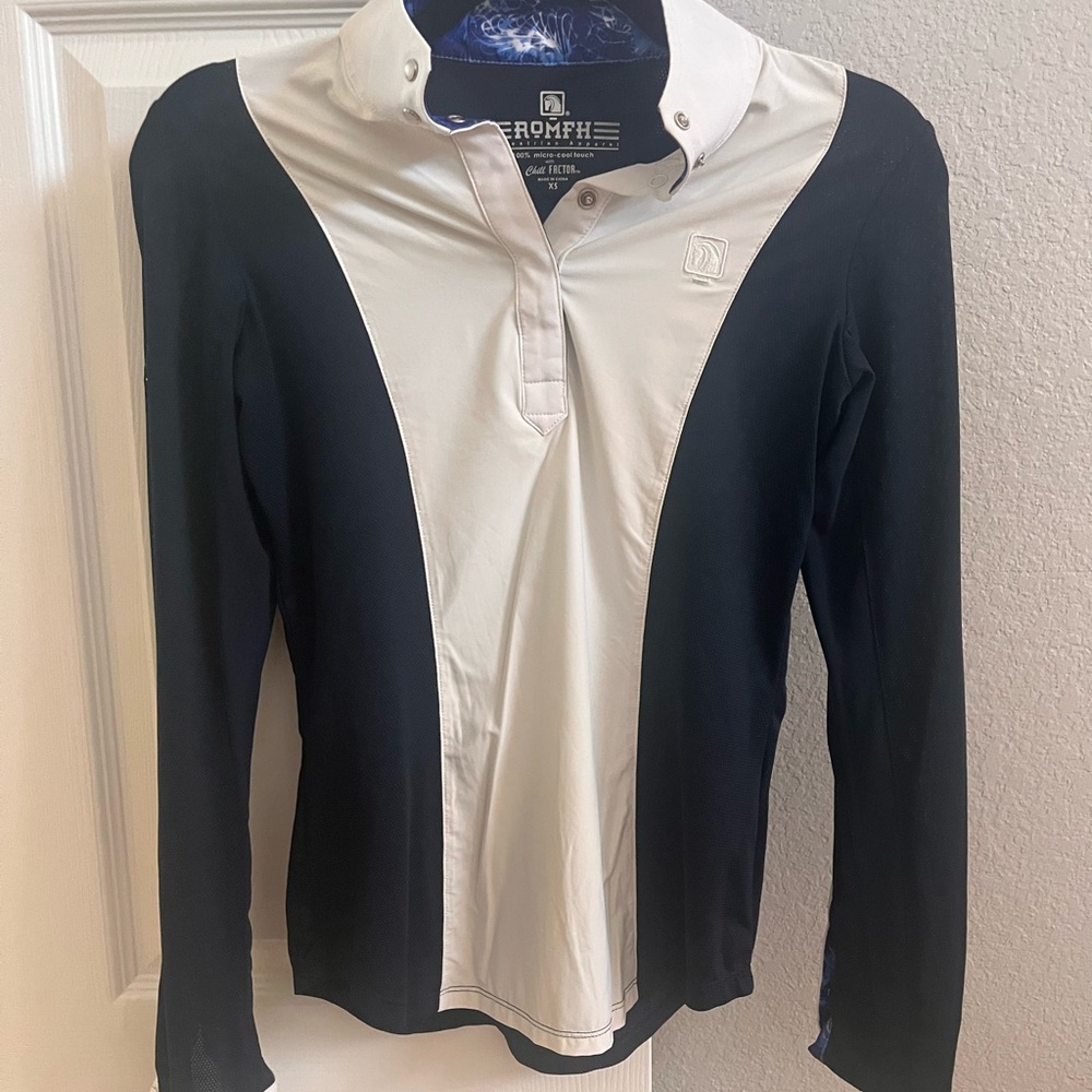 Romfh Long Sleeve Equestrian Show Shirt